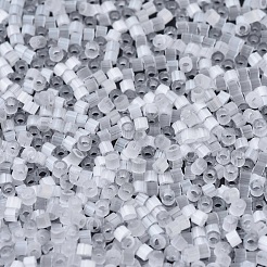 MIYUKIデリカビーズ  シリンダー  日本製シードビーズ  11/0  (db0676) 淡いグレーのシルクサテン  1.3x1.6mm  穴：0.8mm  約20000個/袋  100 G /袋&nbsp;SEED-J020-DB0676