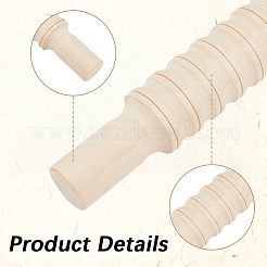 Wooden Rolling Pin&nbsp;AJEW-WH20141-42A