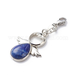 Gemstone Angel Pendant Decoration&nbsp;HJEW-JM00767