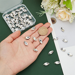 80Pcs Sew on Rhinestone&nbsp;DIY-MA0005-55C