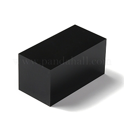 Square Acrylic Jewelry Display Pedestals&nbsp;ODIS-WH0329-30D