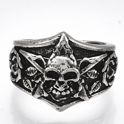 Alloy Cuff Finger Rings&nbsp;RJEW-T006-49