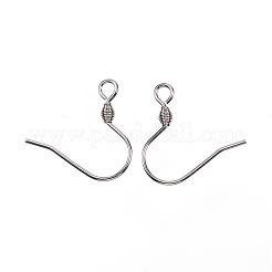 Tarnish Resistant 304 Stainless Steel Earring Hooks&nbsp;STAS-D448-038P