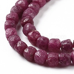 Natural Ruby Beads Strands&nbsp;G-P488-05