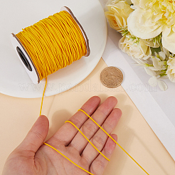 Elastic Round Jewelry Beading Cords Nylon Threads&nbsp;NWIR-SP0001-01A