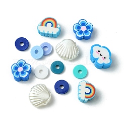 Handmade Polymer Clay Beads&nbsp;CLAY-FS0001-37C