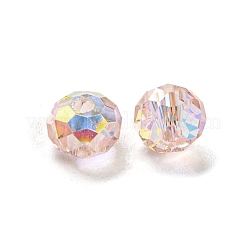 Transparent Electroplate Glass Beads&nbsp;GLAA-L046-02D