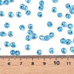 6/0 Baking Paint Transparent Fringe Glass Seed Beads&nbsp;X1-SEED-N006-06L
