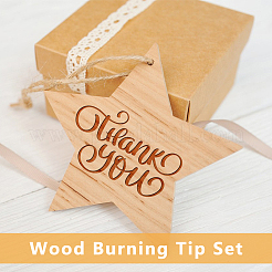 Brass Wood Burning Tip Sets&nbsp;TOOL-WH0155-100B