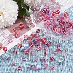 3 Style Synthetic Moonstone Beads Strands&nbsp;G-SZ0001-82