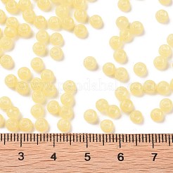 6/0 Imitation Jade Glass Seed Beads&nbsp;SEED-T006-04A-04