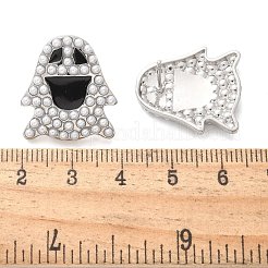 Brass ABS Imitation Pearl Stud Earrings&nbsp;EJEW-B132-02P