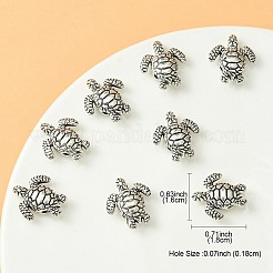 Tibetan Style Alloy Beads&nbsp;TIBEB-YW0001-24