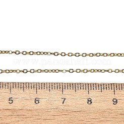 304 Stainless Steel Cable Chain Necklaces&nbsp;STAS-O053-07G