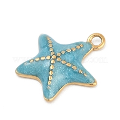 304 Stainless Steel Enamel Pendants&nbsp;STAS-I325-062G-02