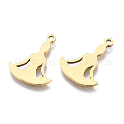 Ion Plating(IP) 201 Stainless Steel Pendants&nbsp;STAS-T044-256G