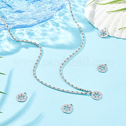 12Pcs Brass Charms&nbsp;KK-BC0012-33