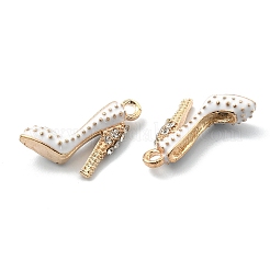 2Pcs Alloy Enamel Stilettos Pendants&nbsp;ENAM-YW0002-30B
