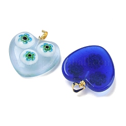 Handmade Lampwork Pendants&nbsp;LAMP-D006-04G