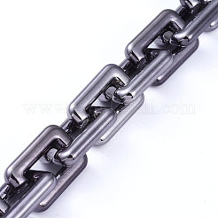 Handmade CCB Plastic Cable Chains&nbsp;AJEW-JB00675-02