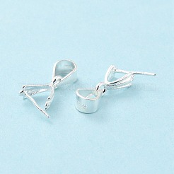 925スターリングシルバーアイスピック・ピン・ベイル  銀  9x5x3mm  内径：5x4mm  ピン：0.5mm&nbsp;STER-Z001-017S