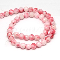 Natural Persian Jade Beads Strands&nbsp;G-G597-6mm-XTH-01