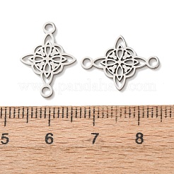 304 Stainless Steel Viking Knot Links Connector Charms&nbsp;STAS-A141-03P