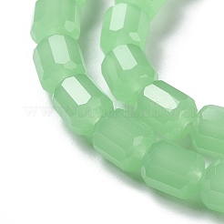Imitation Jade Glass Bead Strands&nbsp;GLAA-G112-02B