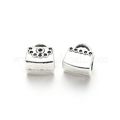 Tibetan Style Alloy European Beads&nbsp;TIBE-N006-88AS-LF