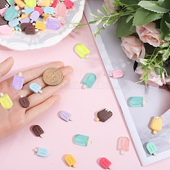 84Pcs 14 Styles Opaque Resin Imitation Food Cabochons&nbsp;RESI-SC0002-76