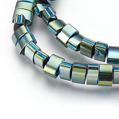 Electroplate Non-magnetic Synthetic Hematite Bead Strands&nbsp;G-I208-16-E