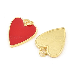 Brass Enamel Pendants&nbsp;KK-CBA5CB0-15G