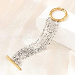 Multi Strand 304 Stainless Steel Cable Chain Rings&nbsp;SA-CBV3037-02GP