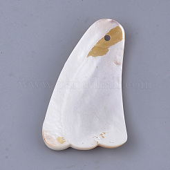 Freshwater Shell Gua Sha Boards&nbsp;SSHEL-S258-68