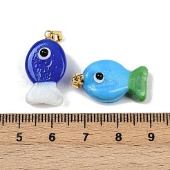 Handmade Lampwork Pendants&nbsp;X1-LAMP-A007-01G-01