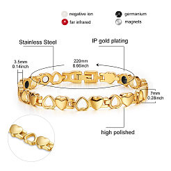 304 Stainless Steel Watch Band Bracelets&nbsp;JB656B