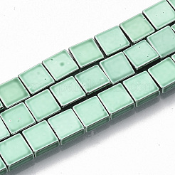 Electroplated Non-magnetic Synthetic Hematite Beads Strands&nbsp;G-S365-024A