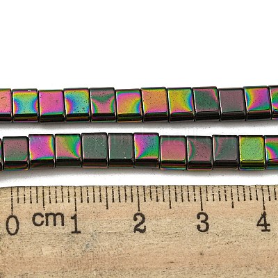 Electroplated Non-magnetic Synthetic Hematite Beads Strands&nbsp;G-C106-B02-05B-1