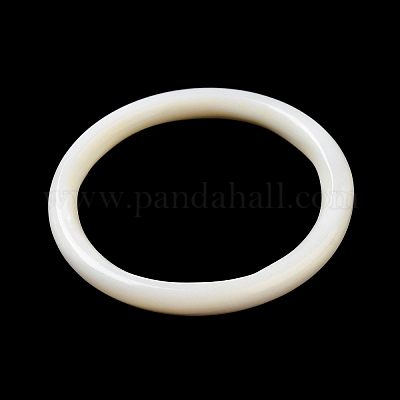 Natural White Shell Linking Ring&nbsp;SSHEL-M022-06C-1