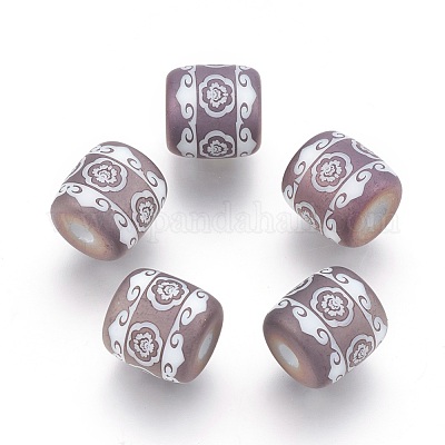 Electroplate Glass Beads&nbsp;EGLA-T009-04B-1