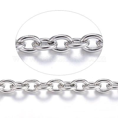 Tarnish Resistant 304 Stainless Steel Cable Chains&nbsp;CHS-P003-02P-1