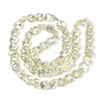 Electroplate Glass Beads Strand&nbsp;EGLA-S188-21-1