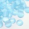 Cat Eye Cabochons, Half Round, Pale Turquoise, 12x3mm