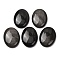 Natural Silver Sheen Obsidian Cabochons, Oval, 40x30x8.5mm