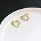 Alloy Pendants, Heart, 18x20mm