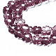 Handmade Millefiori Glass Bead Strands&nbsp;LAMP-J035-6mm-33-2