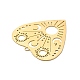 Pierced Brass Pendants&nbsp;KK-G441-13G-2