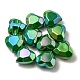 UV Plating Rainbow Iridescent Acrylic Beads&nbsp;OACR-P010-03G-1
