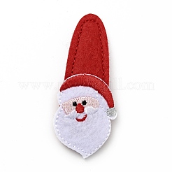 Christmas Santa Claus Non Woven Fabric Snap Hair Clips&nbsp;PHAR-G006-01P