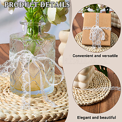 Polyester Lace Triming Ribbons&nbsp;OCOR-WH20050-028E